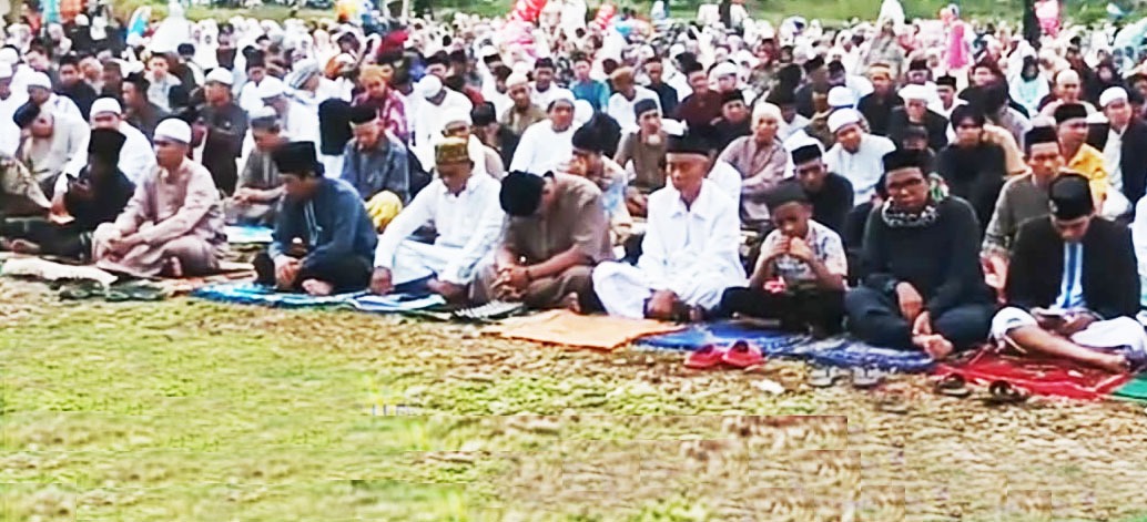 Ketua pdm makassar, kiai sudirman bawa khutbah idul adha