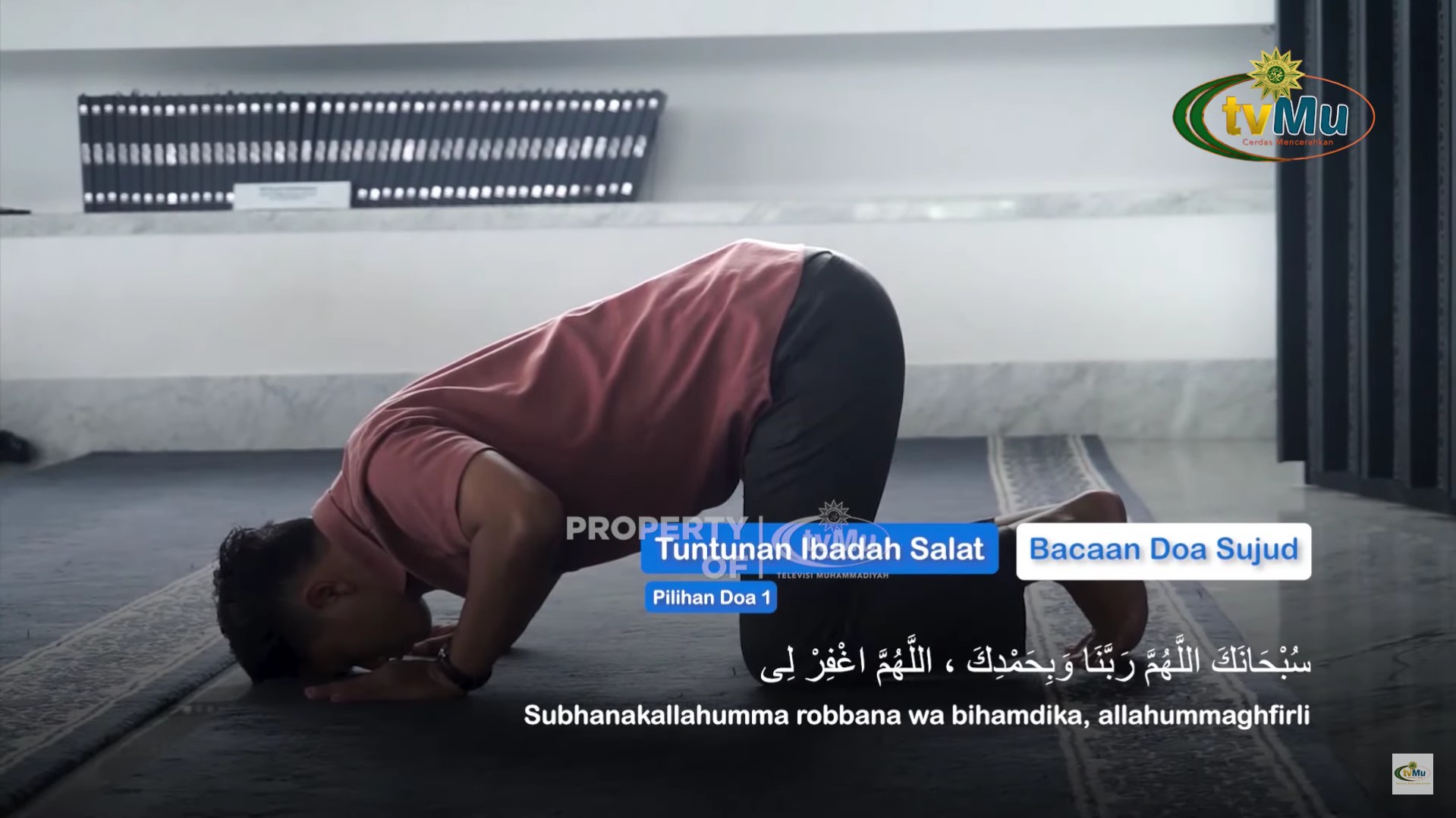 Posisi sujud muhammadiyah