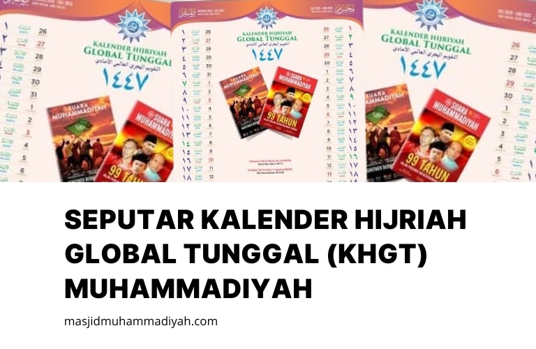 Seputar kalender hijriah global tunggal khgt muhammadiyah