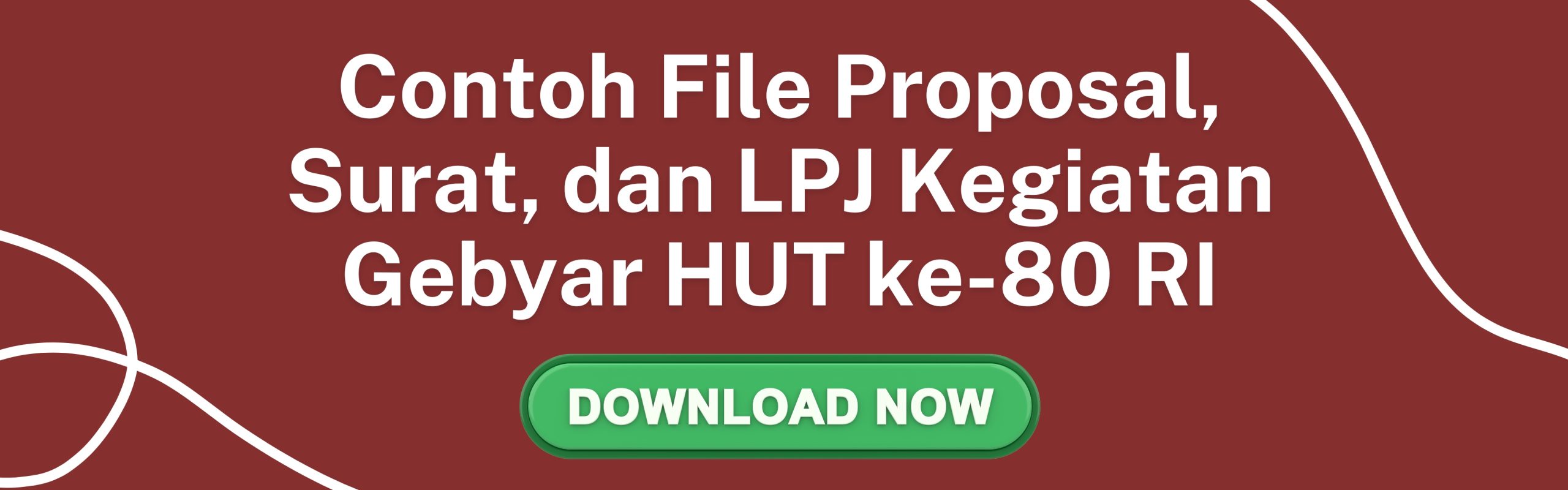 Contoh proposal kegiatan 17 agustus hut ke 80 ri tahun 2025