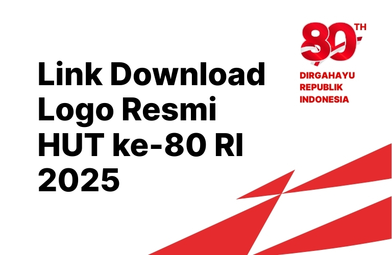 Link download logo resmi hut ke 80 ri 2025 lengkap dengan pedoman visual dan makna filosofinya