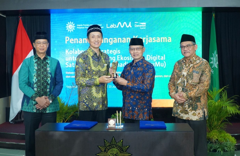Pp muhammadiyah gandeng danamon syariah perkuat ekosistem digital satumu