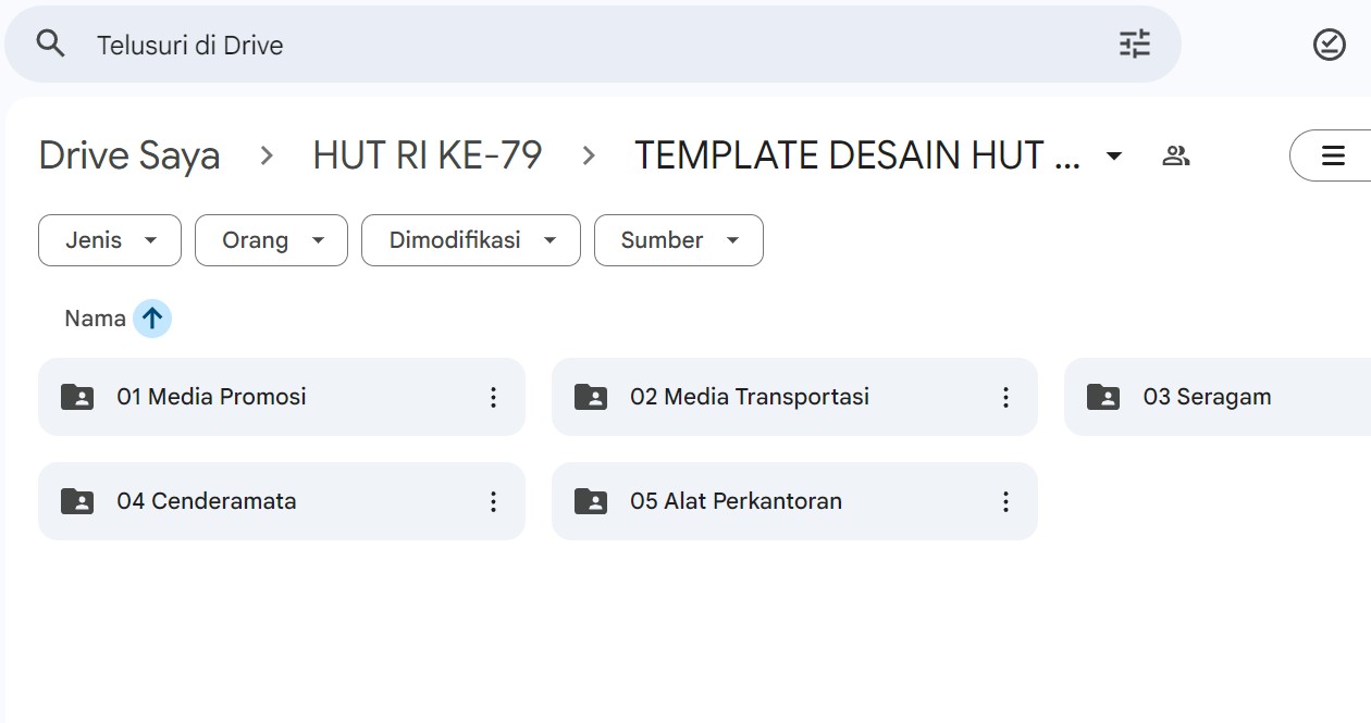 Template hut ke 80 ri terbaru tahun 2025 siap pakai untuk banner, media sosial, billboard, umbul umbul, dan seragam