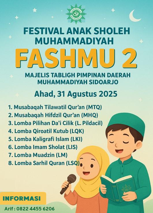 Fashmu ke ii pdm sidoarjo siap digelar