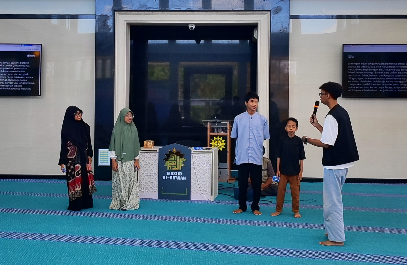 Bekali generasi muda, prpm geluran dan masjid al dakwah sukses gelar mini workshop public speaking for student
