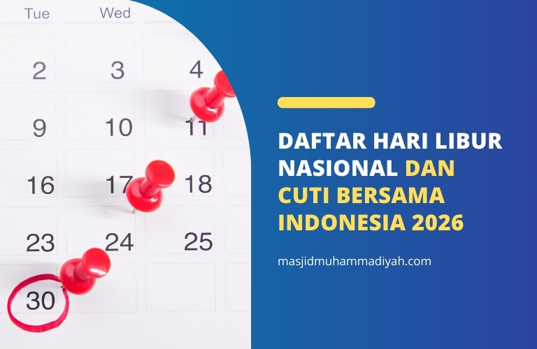 Daftar hari libur nasional dan cuti bersama indonesia 2026