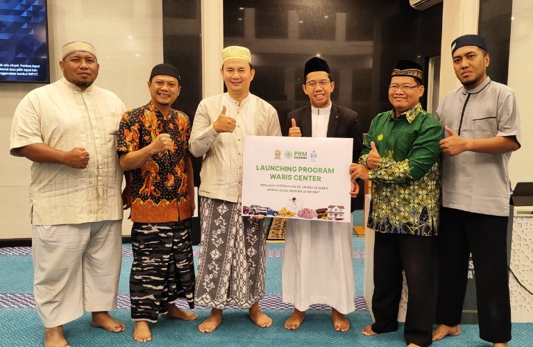 Prm geluran launching program waris center