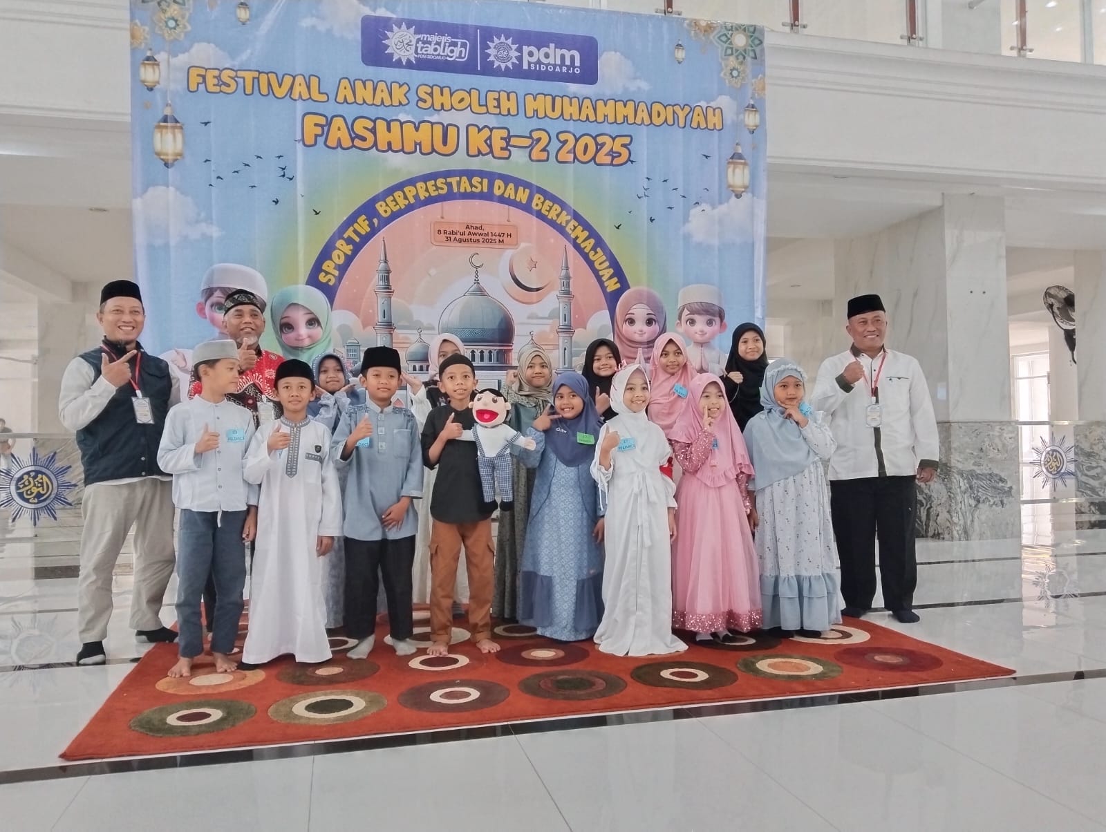 Sholahuddin al ayyubi raih juara 2 pildacil fashmu ii muhammadiyah sidoarjo