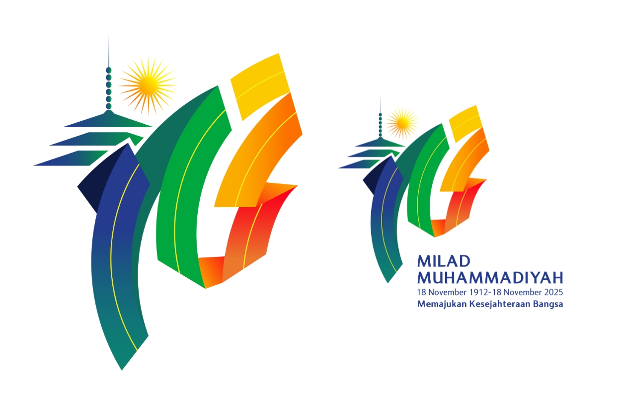 Download logo milad ke 113 muhammadiyah