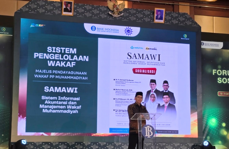 Ketua mpw pp muhammadiyah ajak perkuat sistem tata kelola wakaf persyarikatan