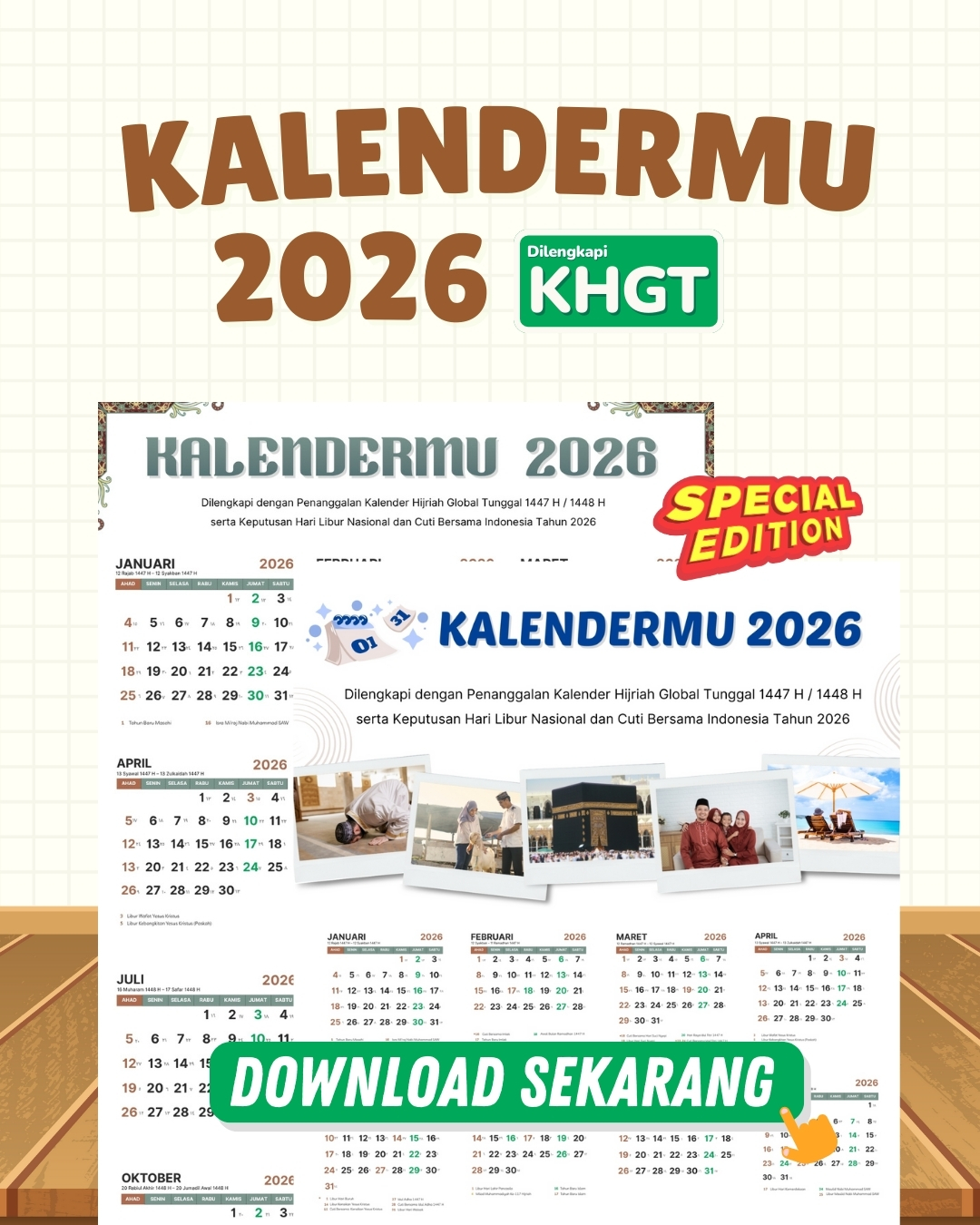Kalender Muhammadiyah Terbaru 2026 PDF