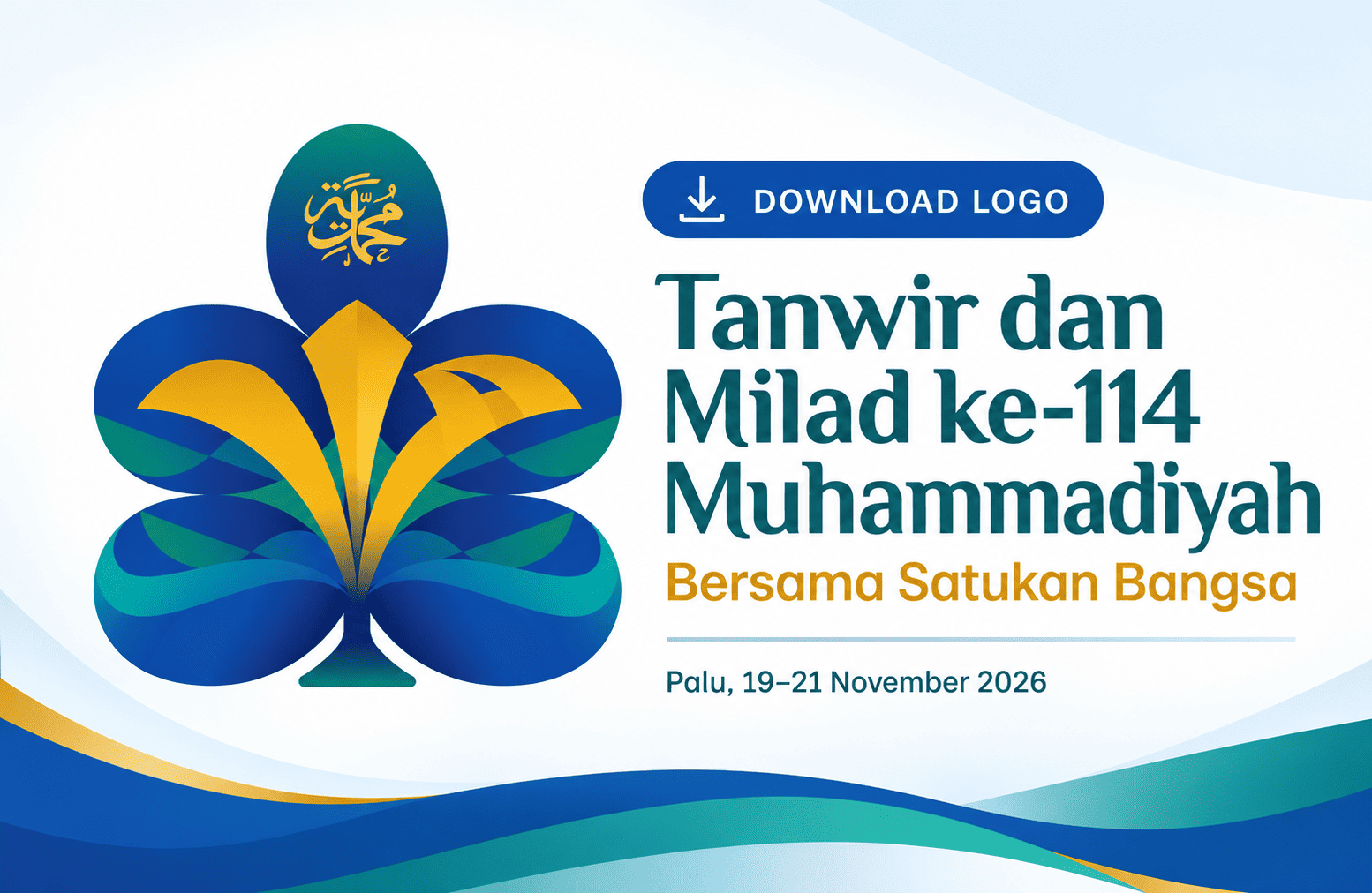 Download Logo Tanwir dan Milad ke 114 Muhammadiyah 2026, Link Resmi dan Panduan Penggunaan